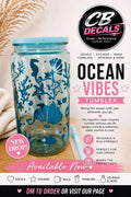 Tumbler / Mug with Beach design!! CUSTOM ORDERS WELCOME!!!